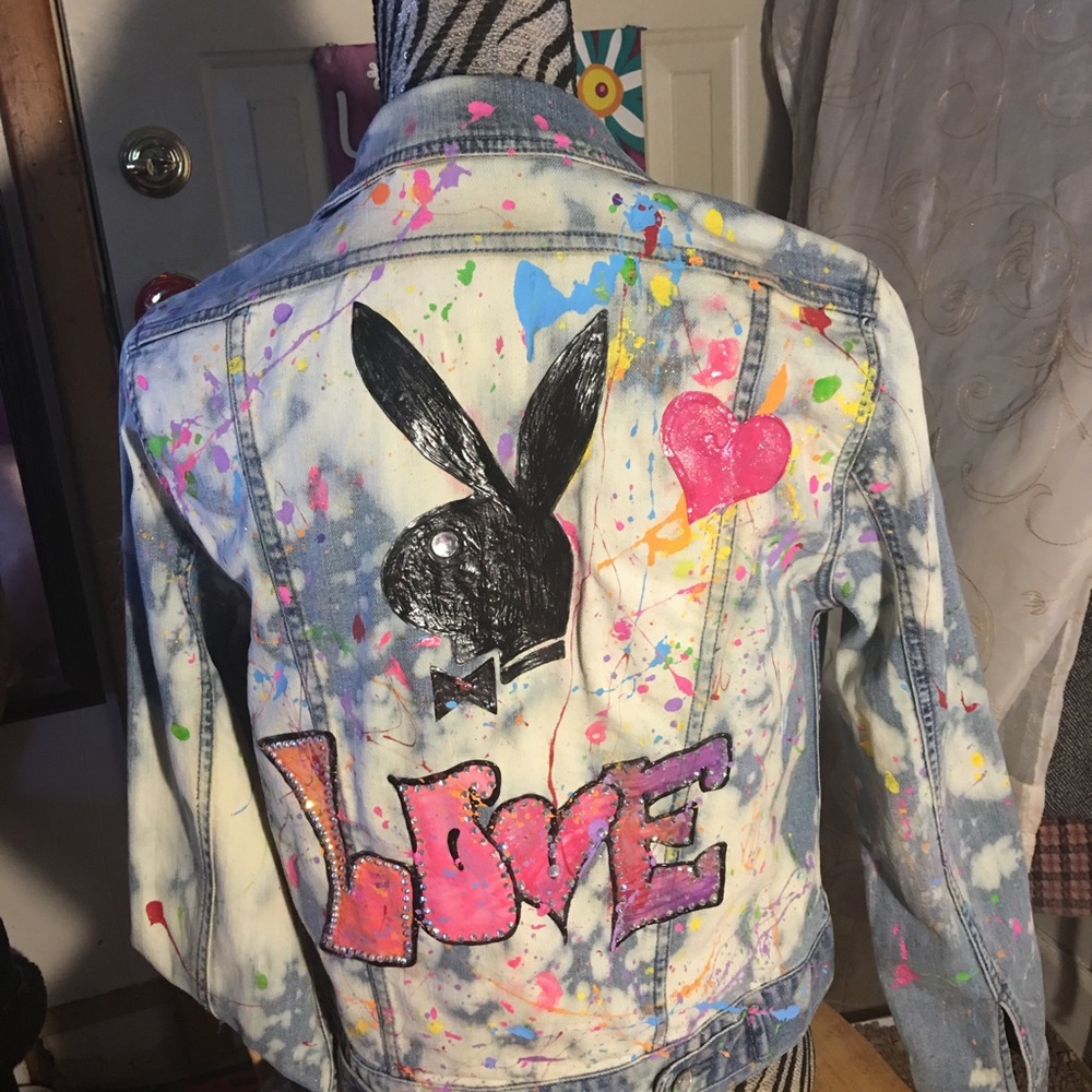 Playboy bunny jean jacket